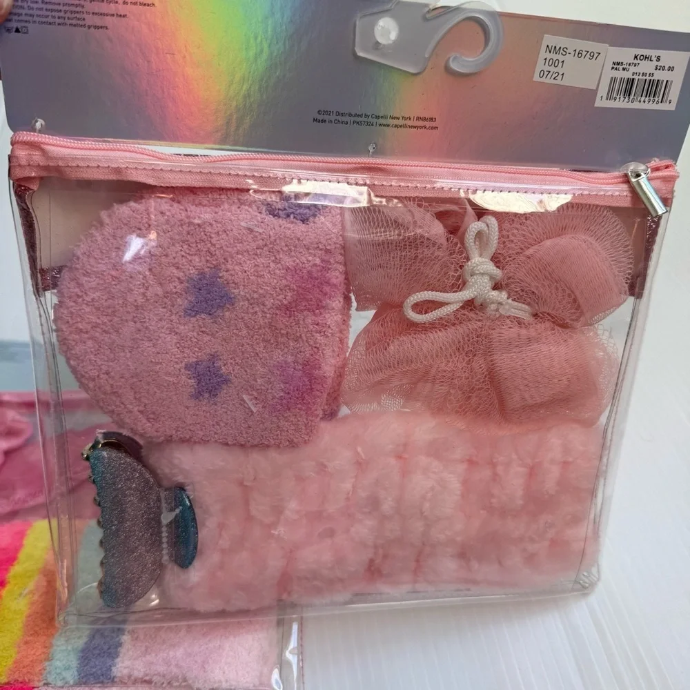 Fun girls gifts sets Kids Hair Accessory 1 unicorn set and 1 smiley face set - Picture 7 of 7